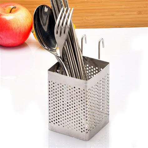 stainless steel cutlery box|caddy cutlery holder.